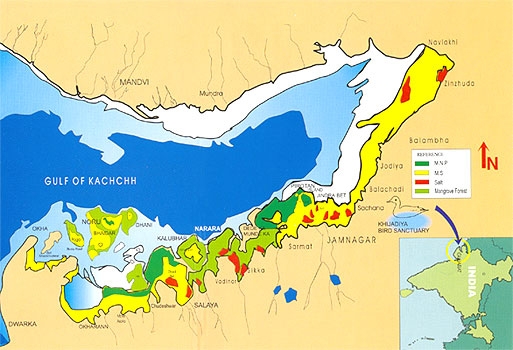 Marine National Park Map